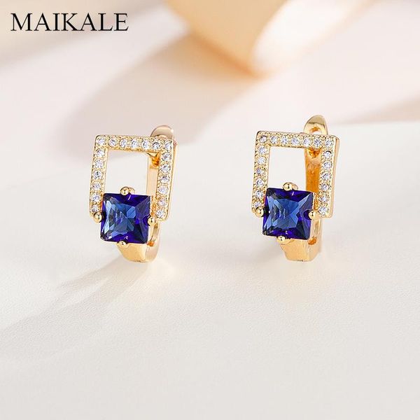 MAIKALE Classic Hollow out Square MultiColor Cubic Zirconia Stud Earrings for Women Jewelry Wedding Party Gifts High Quality, Golden;silver
MAIKALE Classic Hollow out Square MultiColor Cubic Zirconia Stud Earrings for Women Jewelry Wedding Party Gifts High Quality, Golden;silver