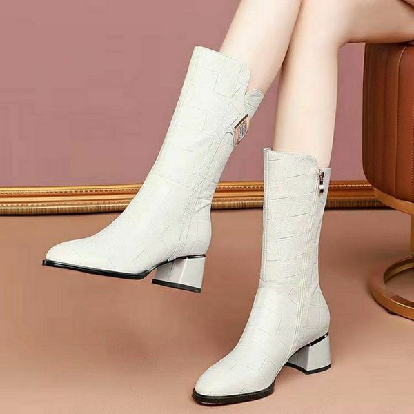 fhanchu 2022 new women leather mid calf bootswinter shoesthick heelbotasside ziprhinestone round toeblackbeigedropship, Black
fhanchu 2022 new women leather mid calf bootswinter shoesthick heelbotasside ziprhinestone round toeblackbeigedropship, Black