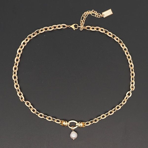 chokers go2boho gold tone chain necklaces for women jewelry freshwater pearl pendant necklace 2021 trendy collier jewellery, Golden;silver
chokers go2boho gold tone chain necklaces for women jewelry freshwater pearl pendant necklace 2021 trendy collier jewellery, Golden;silver