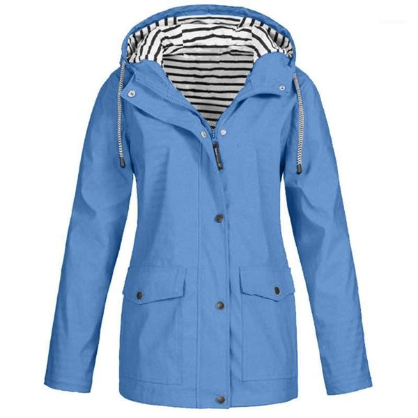 women's jackets 2021 plus size women rain jacket non-disposable solid outdoor waterproof womens windproof raincoat mujer #lr11, Black;brown
women's jackets 2021 plus size women rain jacket non-disposable solid outdoor waterproof womens windproof raincoat mujer #lr11, Black;brown