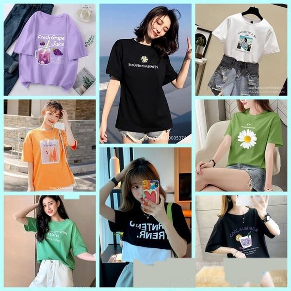 q4gns short sleeve t-shirt women's clothing 2020 summer market new t-shirt large size daisy miscellaneous korean night coat lv4ic, White
q4gns short sleeve t-shirt women's clothing 2020 summer market new t-shirt large size daisy miscellaneous korean night coat lv4ic, White