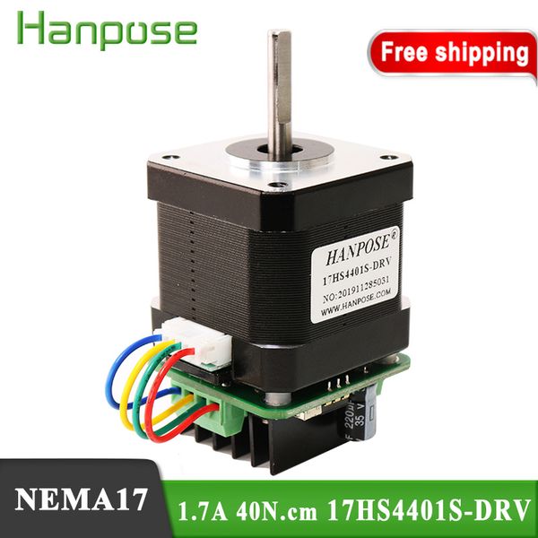 17hs4401s-drv 1.7a 40n.cm is suitable integrated motor drive for 3d printer of motor control board linear motor
17hs4401s-drv 1.7a 40n.cm is suitable integrated motor drive for 3d printer of motor control board linear motor