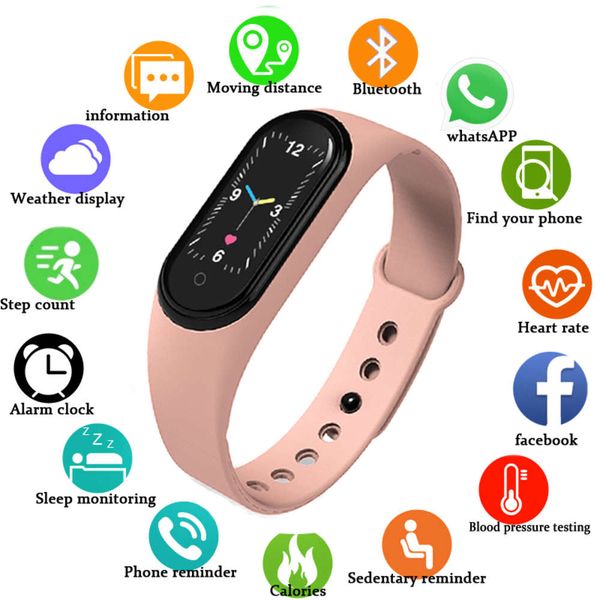 m5 men women, sports smart wristbands for heart rate and blood prsure control, new in 2020
m5 men women, sports smart wristbands for heart rate and blood prsure control, new in 2020