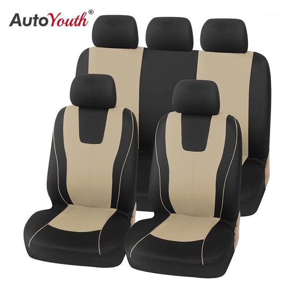 universal full set car seat cover (beige)1 
universal full set car seat cover (beige)1