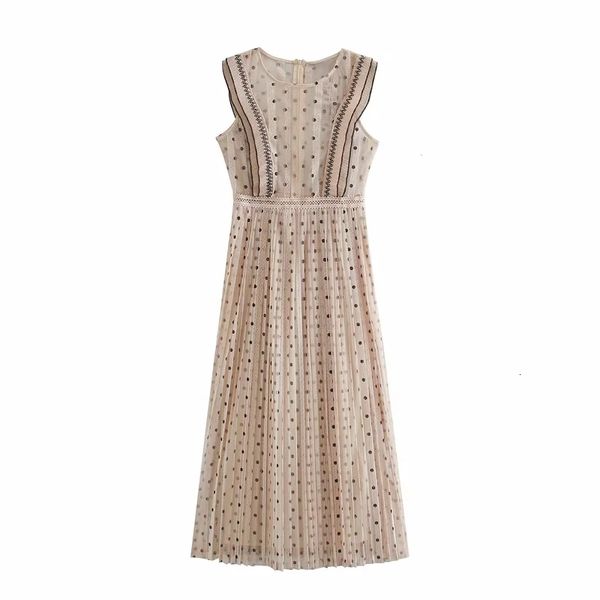 2021 new women summer polka dot lace beige sleeveless midi dress woman dresses round neck zip-up fastening at the back m5mp, Black;gray
2021 new women summer polka dot lace beige sleeveless midi dress woman dresses round neck zip-up fastening at the back m5mp, Black;gray