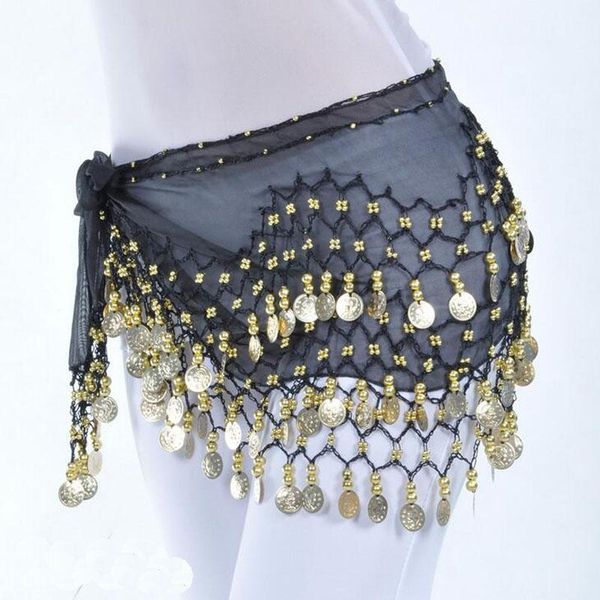 stage wear -selling 128 coins belly dance hip scarf dancing belt waist chain chiffon scarves 13 colors with gold, Black;red
stage wear -selling 128 coins belly dance hip scarf dancing belt waist chain chiffon scarves 13 colors with gold, Black;red