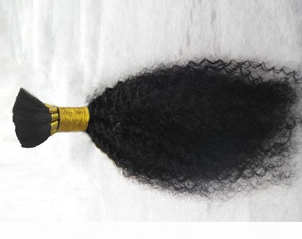 pure color brazilian kinky curly hair bulk 100% human hair for braiding 6a unprocessed hair bundles 10-30 inchs, Black
pure color brazilian kinky curly hair bulk 100% human hair for braiding 6a unprocessed hair bundles 10-30 inchs, Black