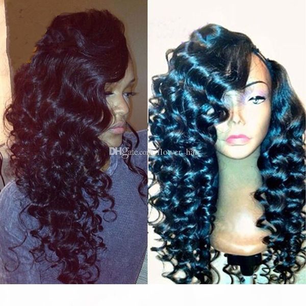 150% density silk deep curly brazilian virgin human wig for black woman glueless full lace wig & lace front wig with baby hair, Black;brown
150% density silk deep curly brazilian virgin human wig for black woman glueless full lace wig & lace front wig with baby hair, Black;brown