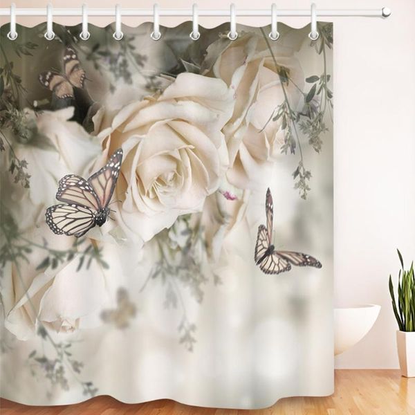 shower curtains lb 72'' roses butterfly flower white floral leaf waterproof polyester bathroom curtain fabric for bathtub decor
shower curtains lb 72'' roses butterfly flower white floral leaf waterproof polyester bathroom curtain fabric for bathtub decor
