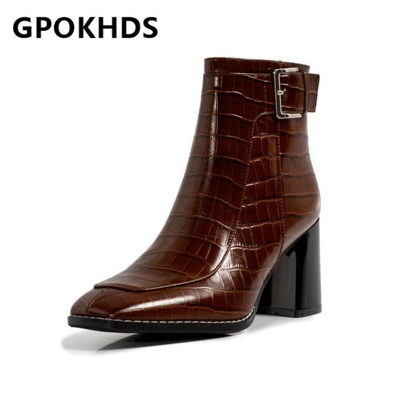 gpokhds 2021 women ankle boots cow leather winter short plush square toe zipper buckle strap high heels female boots size 39, Black
gpokhds 2021 women ankle boots cow leather winter short plush square toe zipper buckle strap high heels female boots size 39, Black