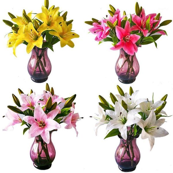 1pcs 38cm lily artificial flowers wedding bridal fake flowers bouquet plants white lily home party display decor1
1pcs 38cm lily artificial flowers wedding bridal fake flowers bouquet plants white lily home party display decor1