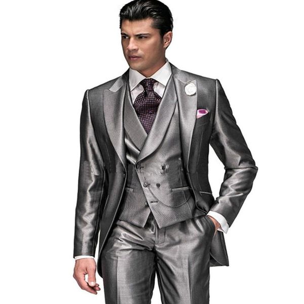 men suits for wedding prom 3 pieces (jacket+pants+vest) slim fit men suit groomsman man groom tuxedos regular, White;black
men suits for wedding prom 3 pieces (jacket+pants+vest) slim fit men suit groomsman man groom tuxedos regular, White;black