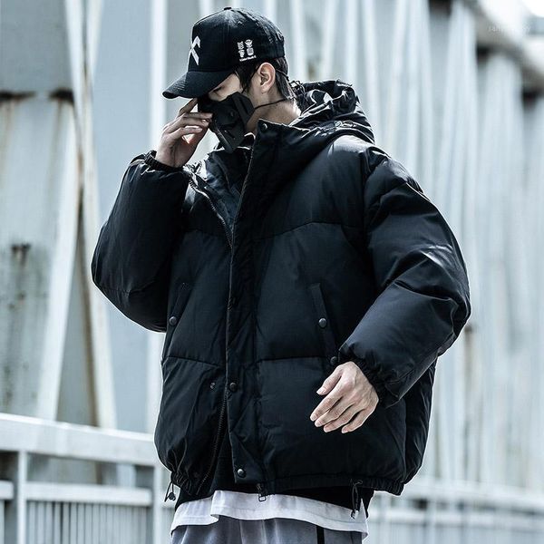 men's down & parkas men's clothes served male winter jacket velvet with thick hooded cotton padded harajuku warm thicken 1, Black
men's down & parkas men's clothes served male winter jacket velvet with thick hooded cotton padded harajuku warm thicken 1, Black