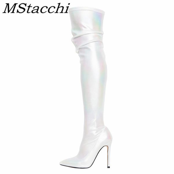 mstacchi luminous fabric women thin heels boots pleated 2020 new pointed fashion madam shoes enkel laarsjes dames, Black
mstacchi luminous fabric women thin heels boots pleated 2020 new pointed fashion madam shoes enkel laarsjes dames, Black