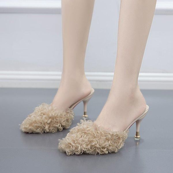 fashion slippers with 2020 autumn high heels shoes for woman 2020 new women's shoes zapatillas casa mujer zapatillas mujer, Black
fashion slippers with 2020 autumn high heels shoes for woman 2020 new women's shoes zapatillas casa mujer zapatillas mujer, Black