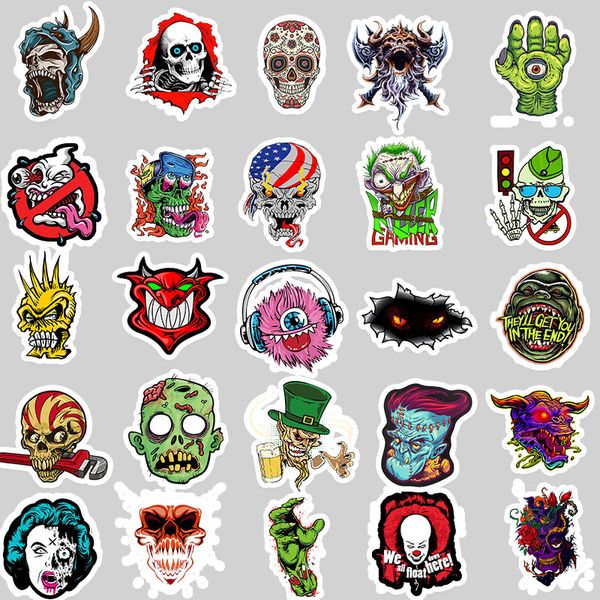 50 not repeated creative horror stickers luggage stickers waterproof graffiti car stickers 2020 sell
50 not repeated creative horror stickers luggage stickers waterproof graffiti car stickers 2020 sell