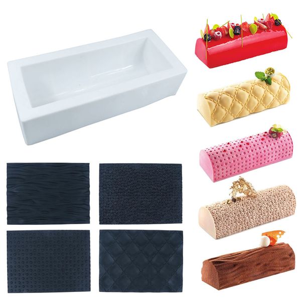 5pcs wood heart shape texture 3d silicone mat twinkie buche log kit dessert bakeware cake baking mold q1218
5pcs wood heart shape texture 3d silicone mat twinkie buche log kit dessert bakeware cake baking mold q1218