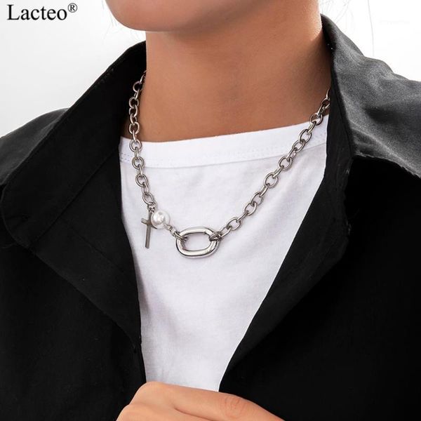 lacteo neo gothic unique chunky thick twist chain choker necklace for women steampunk stainless steel cross pendant necklace1, Golden;silver
lacteo neo gothic unique chunky thick twist chain choker necklace for women steampunk stainless steel cross pendant necklace1, Golden;silver