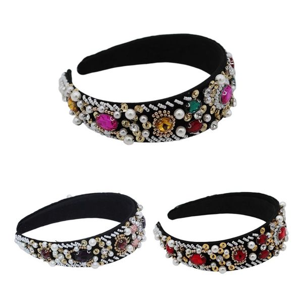 fashion baroque women headband simple wild artificial pearls luxury prom party head hoop headdress, Golden;silver
fashion baroque women headband simple wild artificial pearls luxury prom party head hoop headdress, Golden;silver