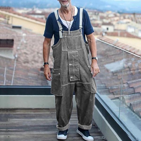 uefezo 2020 men jeans jumpsuits casual summer men's blue solid pocket button loose straight full length straps jeans overalls1
uefezo 2020 men jeans jumpsuits casual summer men's blue solid pocket button loose straight full length straps jeans overalls1
