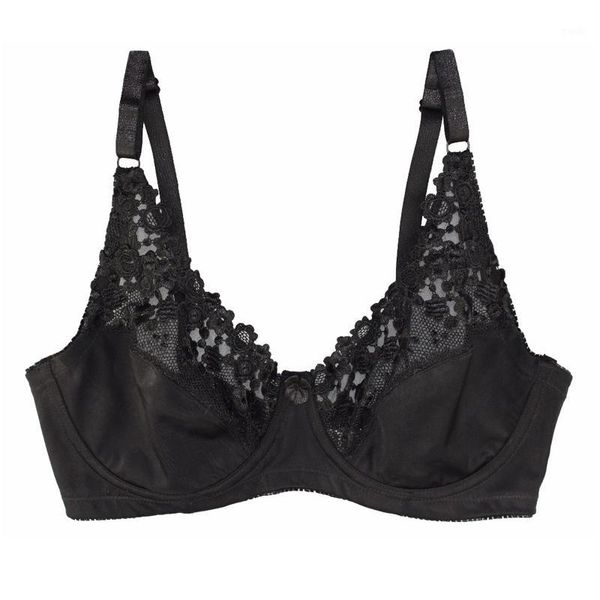 bras miaoersidai women's bra summer plus size breathable brassiere black floral lace transparent bralette1, Red;black
bras miaoersidai women's bra summer plus size breathable brassiere black floral lace transparent bralette1, Red;black