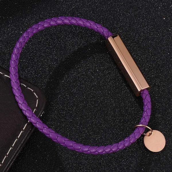 trendy purple leather bracelet women bracelet & bangle rope chain charm women jewelry gift bb0732, Golden;silver
trendy purple leather bracelet women bracelet & bangle rope chain charm women jewelry gift bb0732, Golden;silver