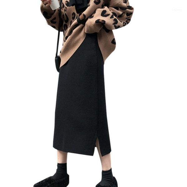 autumn winter women elegant skirts korean style solid color slim mid-length knitted skirt high waist knit skirts1, Black
autumn winter women elegant skirts korean style solid color slim mid-length knitted skirt high waist knit skirts1, Black
