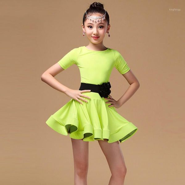 children's latin dance skirt exercise clothes girls competition clothes children's dance costumes seven-point sleeves practice1, Black;red 
children's latin dance skirt exercise clothes girls competition clothes children's dance costumes seven-point sleeves practice1, Black;red