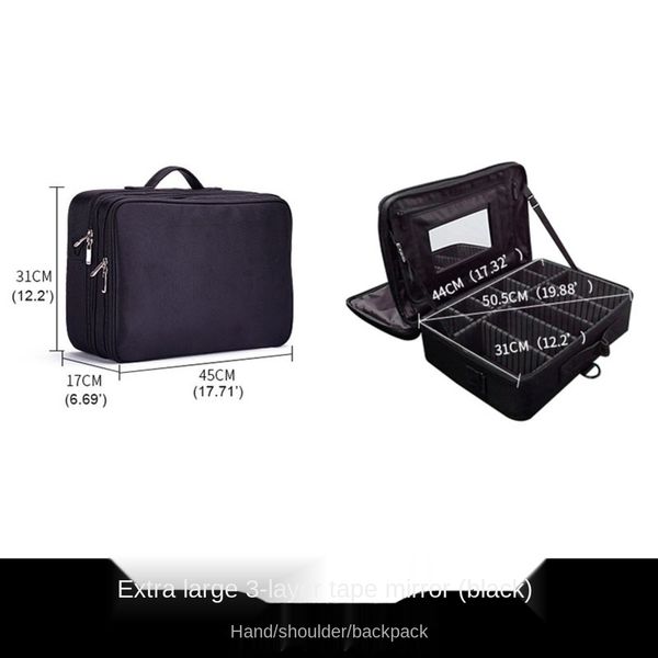 znmhv salon oxford cloth partition makeup large and small bag multi-functional cosmetic beauty cosmetic bag multi-layer beauty salon makeup
znmhv salon oxford cloth partition makeup large and small bag multi-functional cosmetic beauty cosmetic bag multi-layer beauty salon makeup