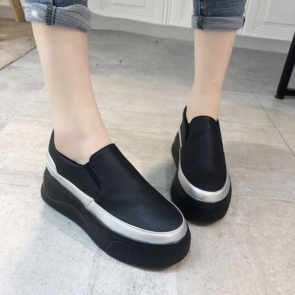 2021 the new fall winter new fashion sliding into women's women leather shoes rt9k, Black
2021 the new fall winter new fashion sliding into women's women leather shoes rt9k, Black