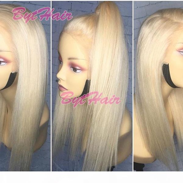 bythair color #60 blonde glueless full lace human hair wig 130 150 density silky straight long blonde lace front wig with baby hair, Black;brown
bythair color #60 blonde glueless full lace human hair wig 130 150 density silky straight long blonde lace front wig with baby hair, Black;brown