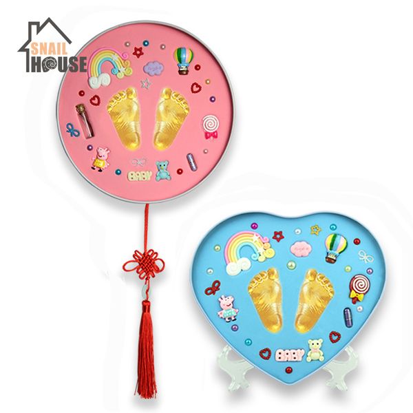 snailhouse safe newborn baby hand foot print souvenirs baby handprint footprint mud maker keepsake soft clay mold newborns gift lj201105
snailhouse safe newborn baby hand foot print souvenirs baby handprint footprint mud maker keepsake soft clay mold newborns gift lj201105