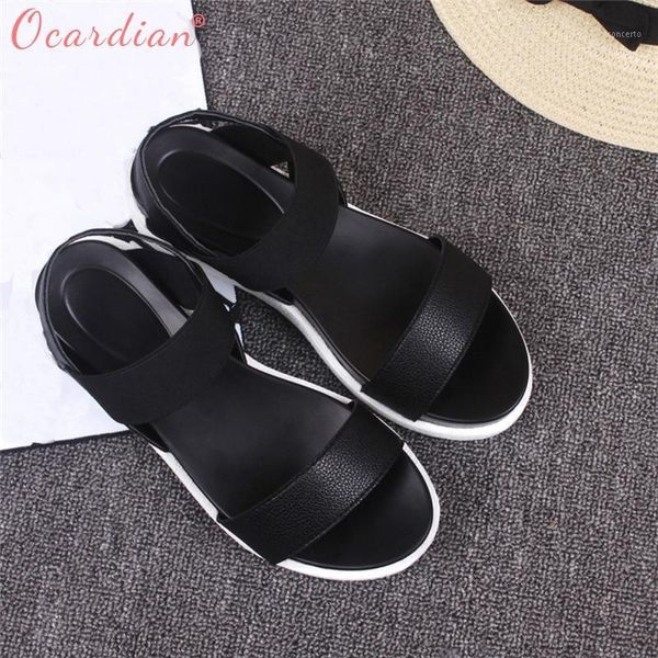 shoes 2020 buty damskie fashion sandals women aged leather flat sandals ladies shoes1, Black
shoes 2020 buty damskie fashion sandals women aged leather flat sandals ladies shoes1, Black