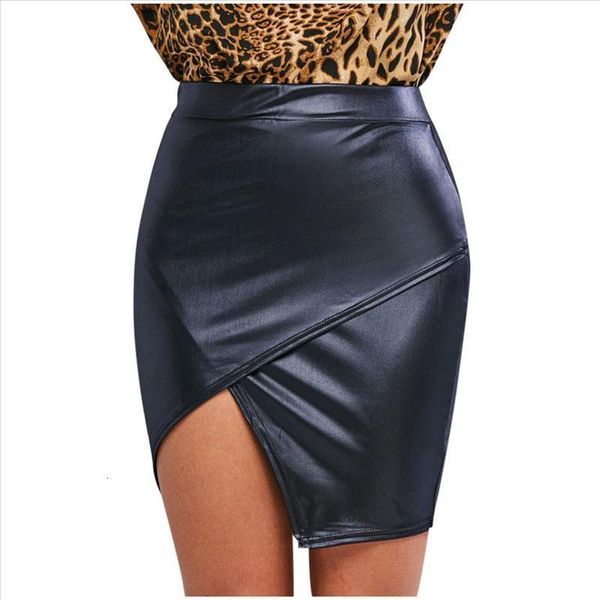 fashion summer skirt women black cross open fork bodycon short casual faux leather mini skirt faldas mujer moda 2019
fashion summer skirt women black cross open fork bodycon short casual faux leather mini skirt faldas mujer moda 2019