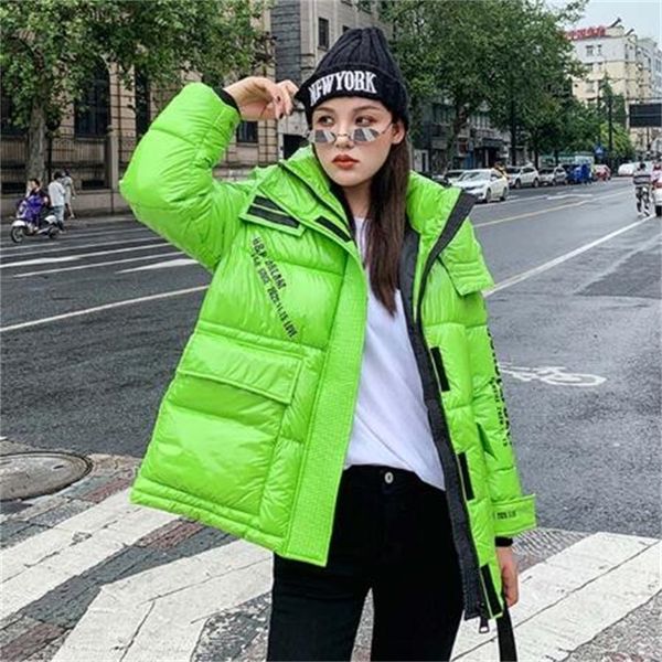 2021 new winter jacket with hoodie mujer thick pocket loose warmoutwear casual short parkas coat ju5v, Black
2021 new winter jacket with hoodie mujer thick pocket loose warmoutwear casual short parkas coat ju5v, Black