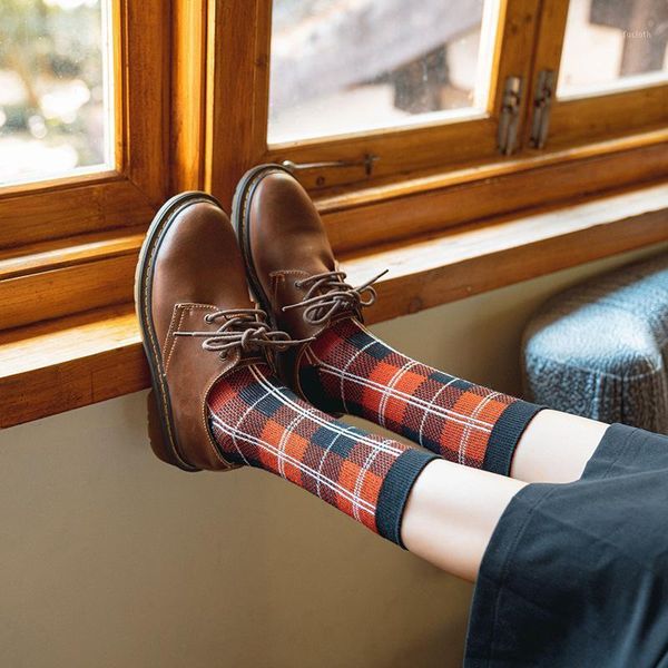 women socks 2020 autumn new checkered retro cotton socks crew comfortable color england style fashion elastic plaid women1, Black;white
women socks 2020 autumn new checkered retro cotton socks crew comfortable color england style fashion elastic plaid women1, Black;white