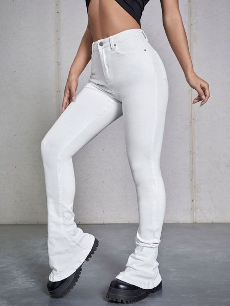 solid bootcut jeans c75w#, Blue
solid bootcut jeans c75w#, Blue