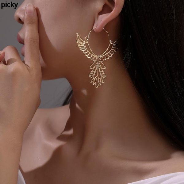 hoop & huggie vintage gold silver color earrings for women angel ring earrings/round hoops women's ear creoles fashion jewelry, Golden;silver
hoop & huggie vintage gold silver color earrings for women angel ring earrings/round hoops women's ear creoles fashion jewelry, Golden;silver