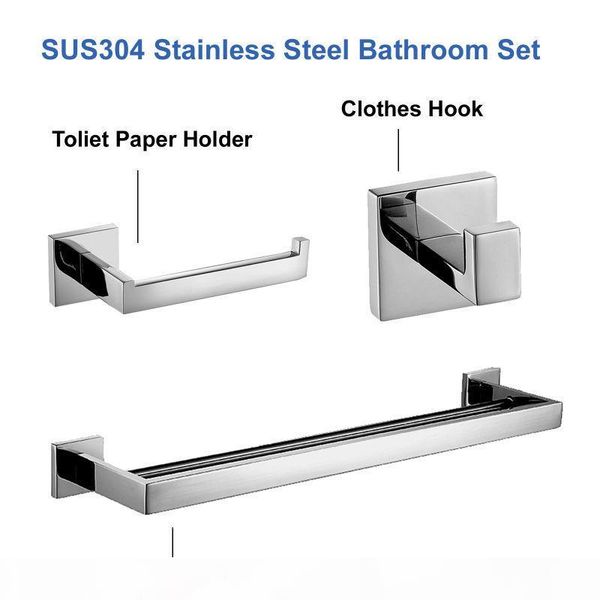 mirror polished sus 304 stainless steel bathroom accessories set robe hook towel bar and toilet paper holder clothes bbybay wrhome
mirror polished sus 304 stainless steel bathroom accessories set robe hook towel bar and toilet paper holder clothes bbybay wrhome