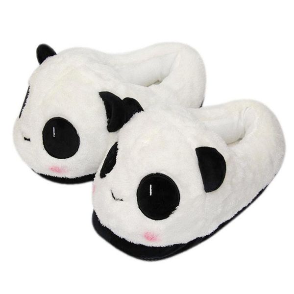 slippers winter cartoon panda women's plush home indoor flat warm cotton slides shoes for female large size, Black
slippers winter cartoon panda women's plush home indoor flat warm cotton slides shoes for female large size, Black