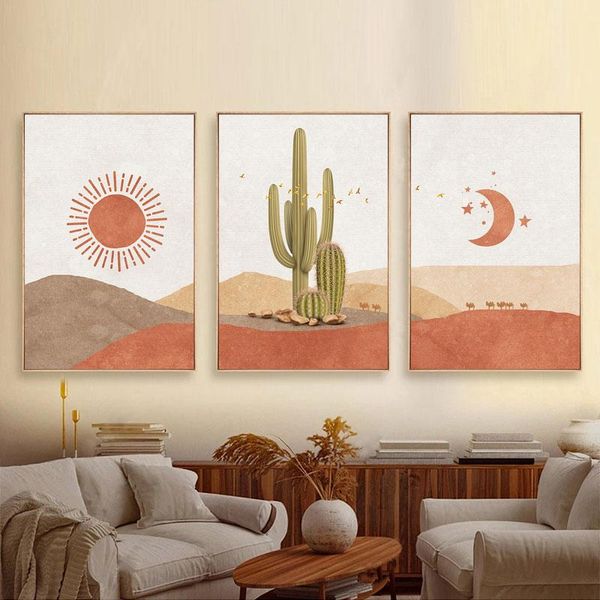 paintings abstract landscape sun and moon scene boho canvas prints cactus wall art nordic desert picture for living room home decor
paintings abstract landscape sun and moon scene boho canvas prints cactus wall art nordic desert picture for living room home decor