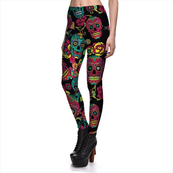 leggings fitness halloween new womens leggings fashion skeleton mask flowers stretch digital print pants trousers, Black
leggings fitness halloween new womens leggings fashion skeleton mask flowers stretch digital print pants trousers, Black