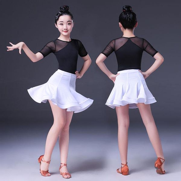 latin dress for girls kids dance costume dance and skirt children latin wear salsa dress competition, Black;red
latin dress for girls kids dance costume dance and skirt children latin wear salsa dress competition, Black;red