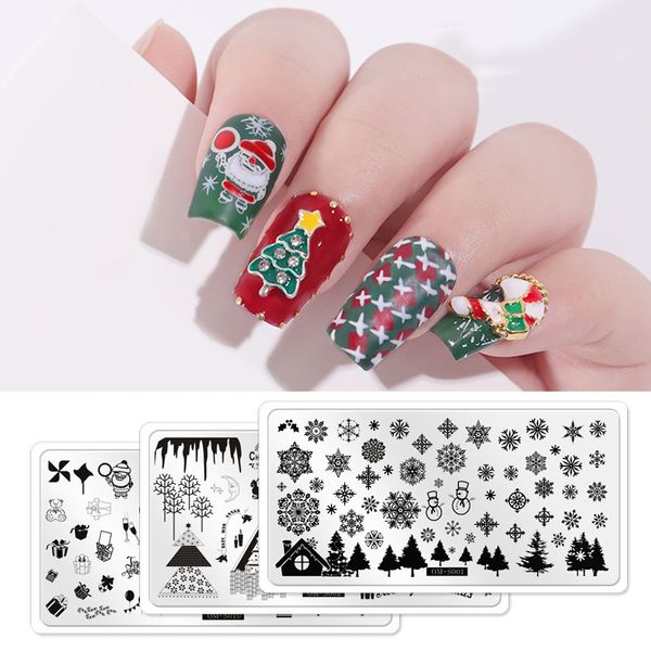 1pc 12.5x6.5 leaf geometric animal image stamp printing template tool christmas snowflake elk nail art printing template, White
1pc 12.5x6.5 leaf geometric animal image stamp printing template tool christmas snowflake elk nail art printing template, White