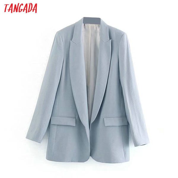 tangada fashion solid business blazer for female full sleeve pockets notched collar blazer elegant ladies work 4m37 201102, White;black
tangada fashion solid business blazer for female full sleeve pockets notched collar blazer elegant ladies work 4m37 201102, White;black