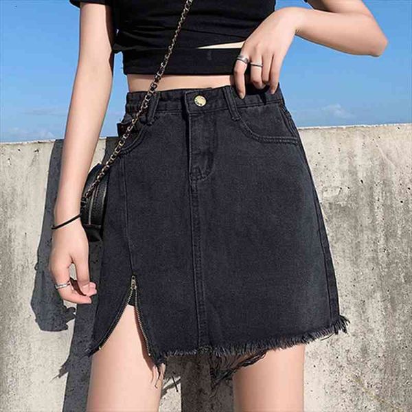 summer women denim skirt plus size tassel black zipper a line jeans zipper high waist cotton pocket black female mini
summer women denim skirt plus size tassel black zipper a line jeans zipper high waist cotton pocket black female mini