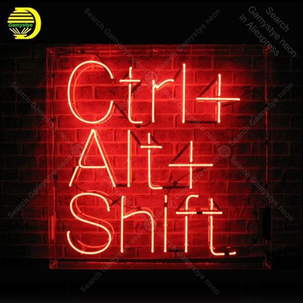 ctrl + alt + shift neon sign bulb handcrafted room iconic sign light neon art lamps sign store display advertise enseigne lumine
ctrl + alt + shift neon sign bulb handcrafted room iconic sign light neon art lamps sign store display advertise enseigne lumine