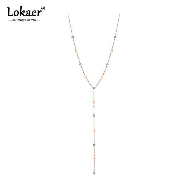 chokers lokaer original titanium steel cz crystal charm pendant necklaces jewelry trendy rose gold choker necklace for women n20069, Golden;silver
chokers lokaer original titanium steel cz crystal charm pendant necklaces jewelry trendy rose gold choker necklace for women n20069, Golden;silver
