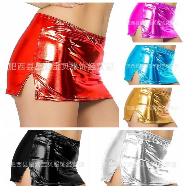 miniskirt wet look booty lace up skirts shiny metallic pole dance wear new cll92031, Black
miniskirt wet look booty lace up skirts shiny metallic pole dance wear new cll92031, Black