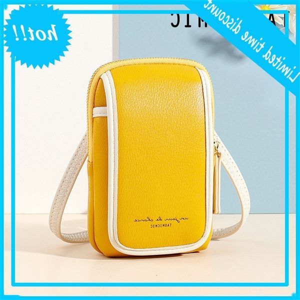 yueqiankai's new mini bag2020 color contrast multi-function messenger leisure women's one shoulder mobile phone bag
yueqiankai's new mini bag2020 color contrast multi-function messenger leisure women's one shoulder mobile phone bag